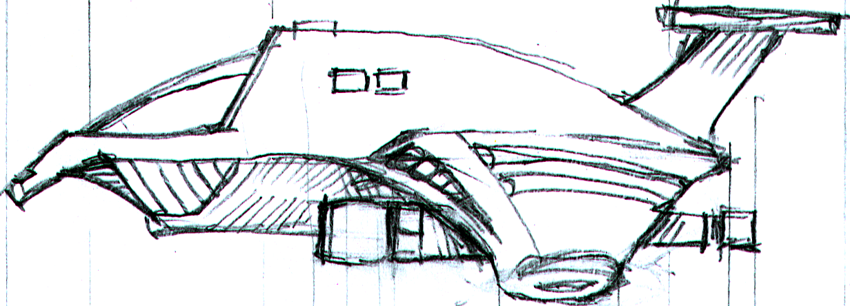 Illustration concept for the Jalopy movie, written and directed by Daniel Kautz