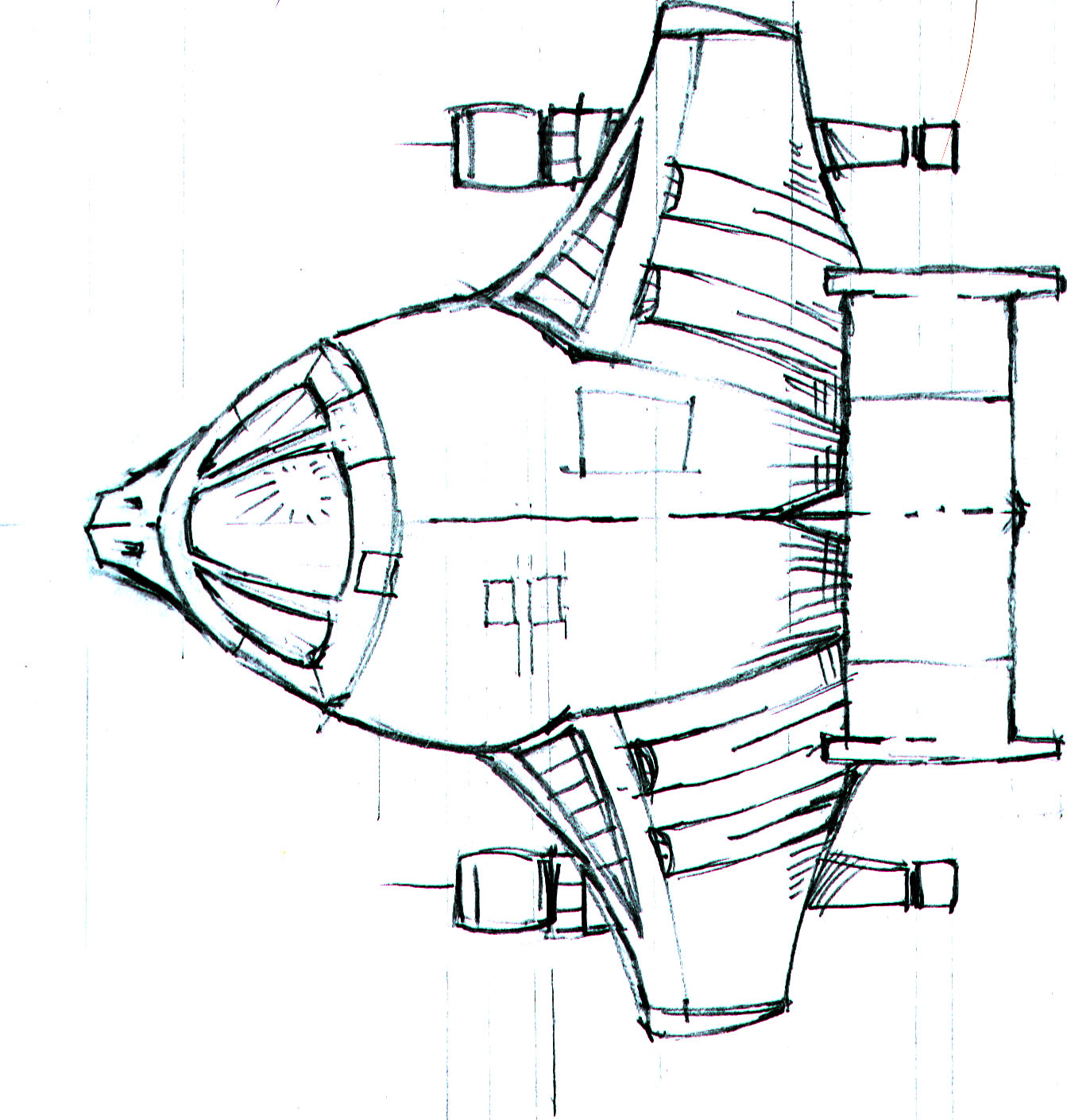 Illustration concept for the Jalopy movie, written and directed by Daniel Kautz